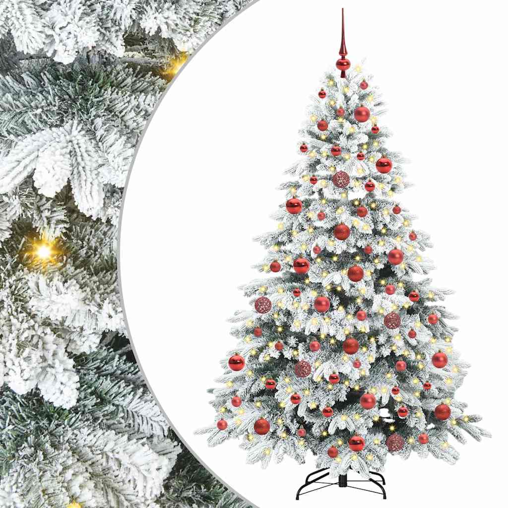 Albero di Natale artificiale Vidaxx con 300 LED con standard bianco 180 cm PE e PVC