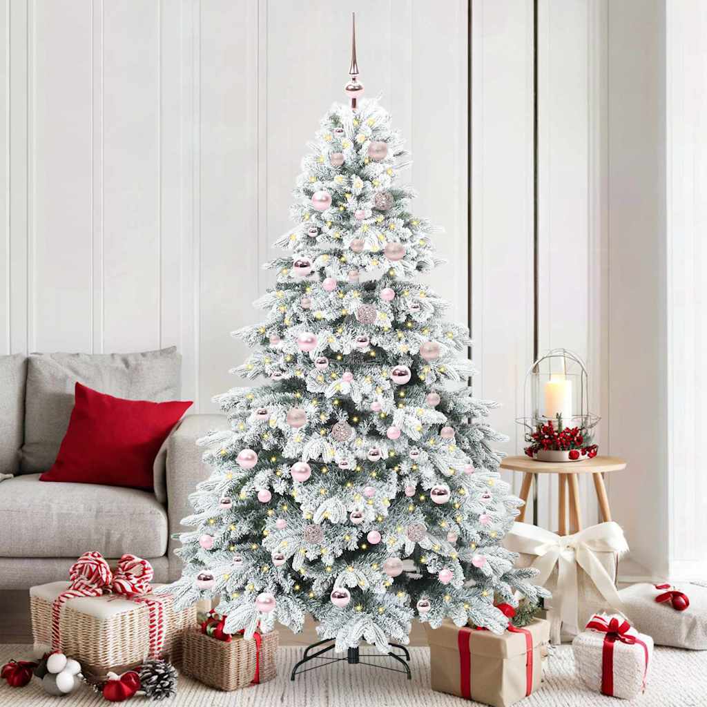 Albero di Natale artificiale Vidaxx con 300 LED con standard bianco 180 cm PE e PVC