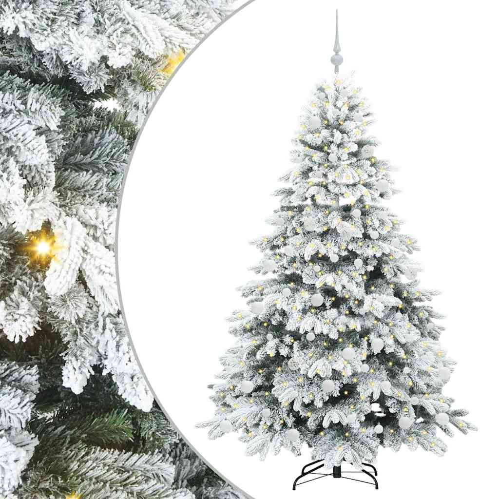 Albero di Natale artificiale Vidaxx con 300 LED con standard bianco 180 cm PE e PVC