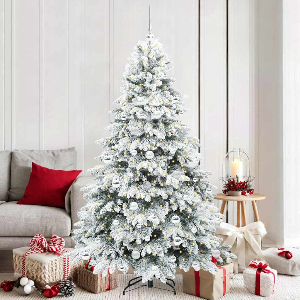 Albero di Natale artificiale Vidaxx con 300 LED con standard bianco 180 cm PE e PVC