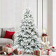 Albero di Natale artificiale Vidaxx con 300 LED con standard bianco 180 cm PE e PVC