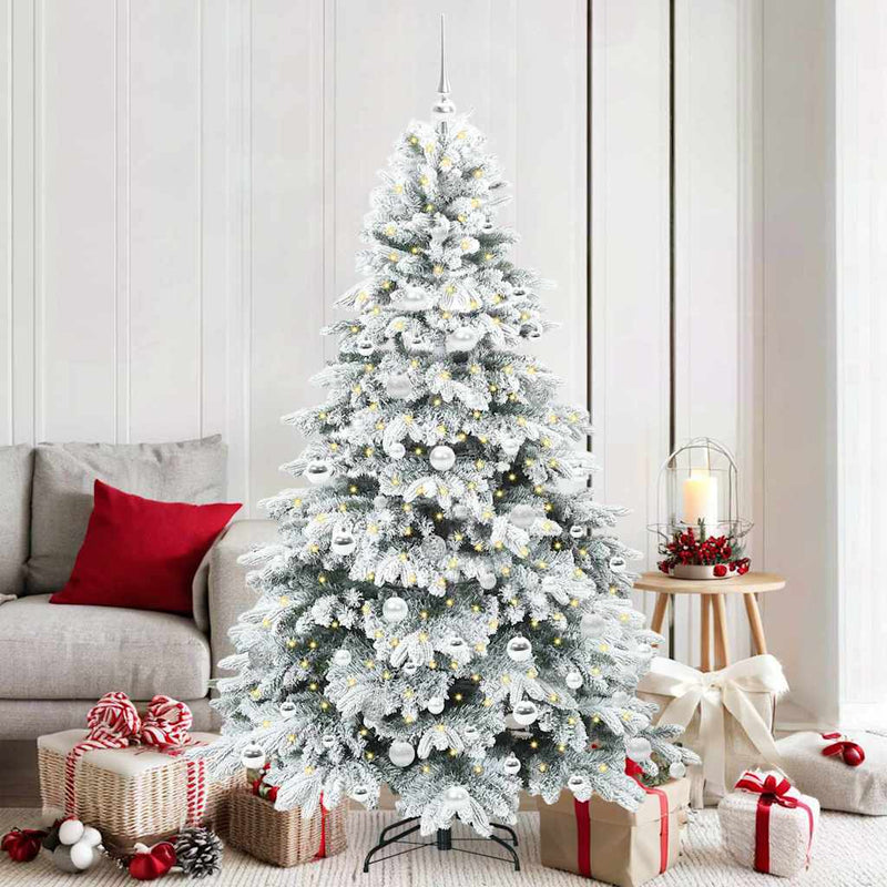 Albero di Natale artificiale Vidaxx con 300 LED con standard bianco 180 cm PE e PVC