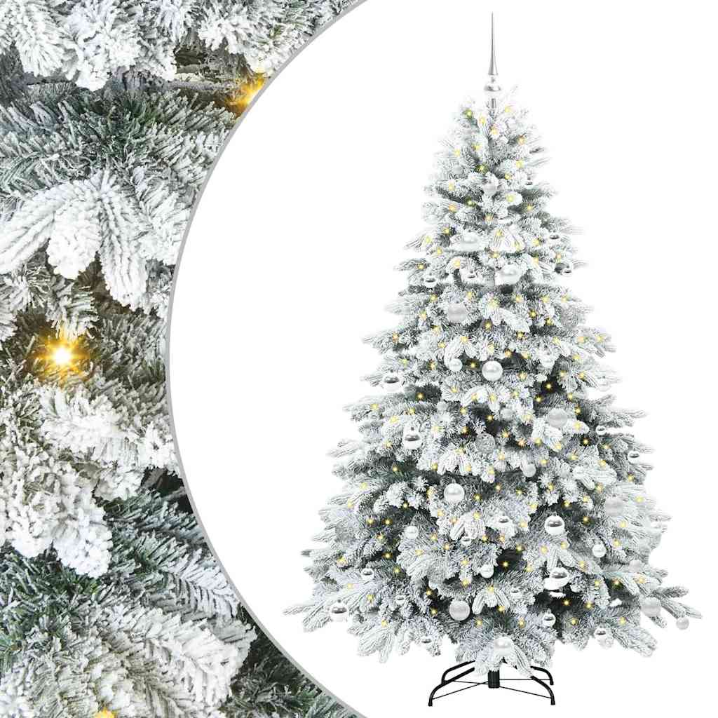 Albero di Natale artificiale Vidaxx con 300 LED con standard bianco 180 cm PE e PVC