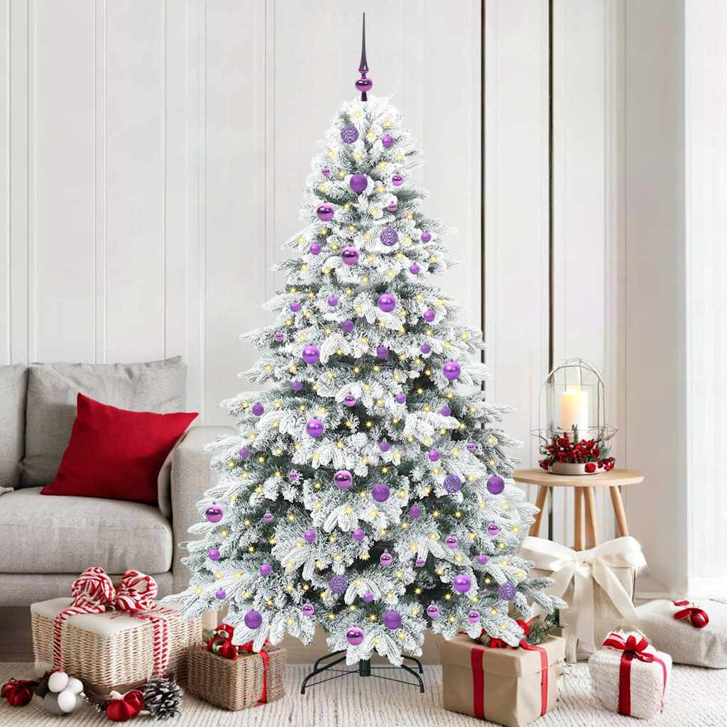 Albero di Natale artificiale Vidaxx con 300 LED con standard bianco 180 cm PE e PVC