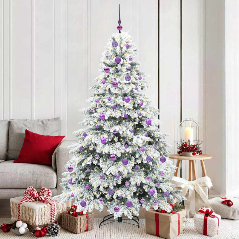 Albero di Natale artificiale Vidaxx con 300 LED con standard bianco 180 cm PE e PVC