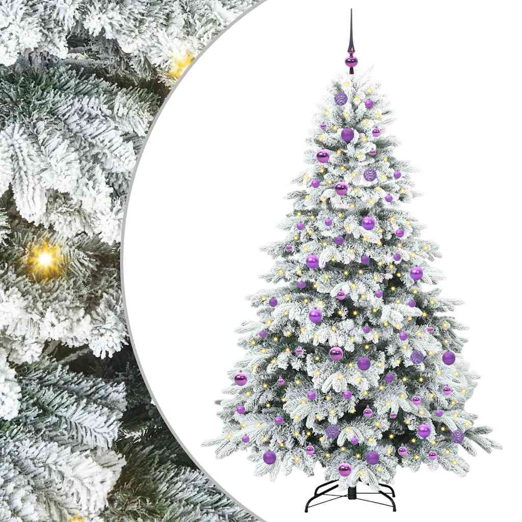 Albero di Natale artificiale Vidaxx con 300 LED con standard bianco 180 cm PE e PVC