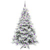Albero di Natale artificiale Vidaxx con 300 LED con standard bianco 180 cm PE e PVC