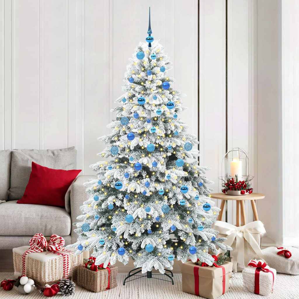 Albero di Natale artificiale Vidaxx con 300 LED con standard bianco 180 cm PE e PVC