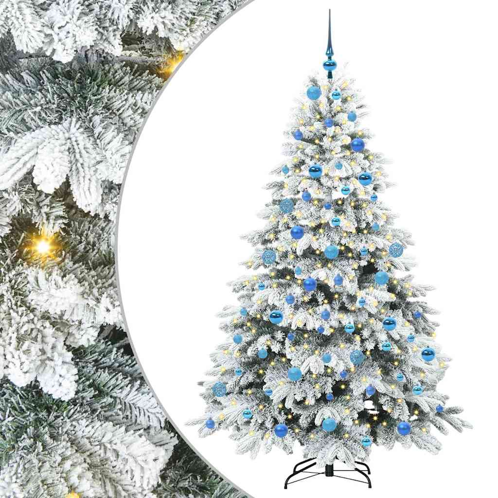 Albero di Natale artificiale Vidaxx con 300 LED con standard bianco 180 cm PE e PVC