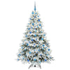 Albero di Natale artificiale Vidaxx con 300 LED con standard bianco 180 cm PE e PVC