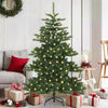 Vidaxx árbol de Navidad artificial plegable verde 150 cm PVC y acero
