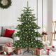 Vidaxx árbol de Navidad artificial plegable verde 150 cm PVC y acero