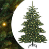 Vidaxx albero di Natale artificiale pieghevole verde 150 cm in PVC e acciaio