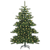 Vidaxx árbol de Navidad artificial plegable verde 150 cm PVC y acero
