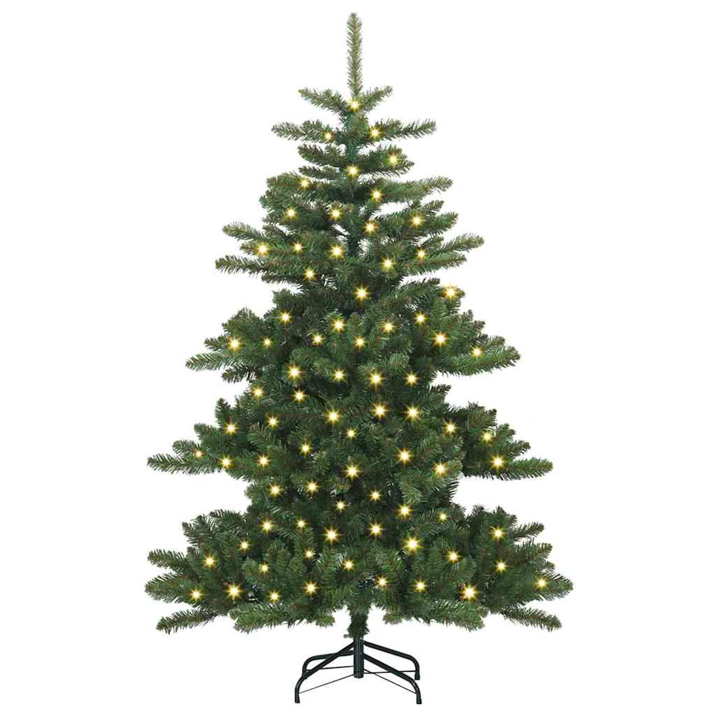 Vidaxx árbol de Navidad artificial plegable verde 150 cm PVC y acero