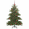 Vidaxl kunstmatige inklapbare kerstboom groen 150 cm pvc en staal