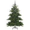 Vidaxl kunstmatige inklapbare kerstboom groen 150 cm pvc en staal