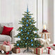 Vidaxx árbol de Navidad artificial plegable verde 150 cm PVC y acero