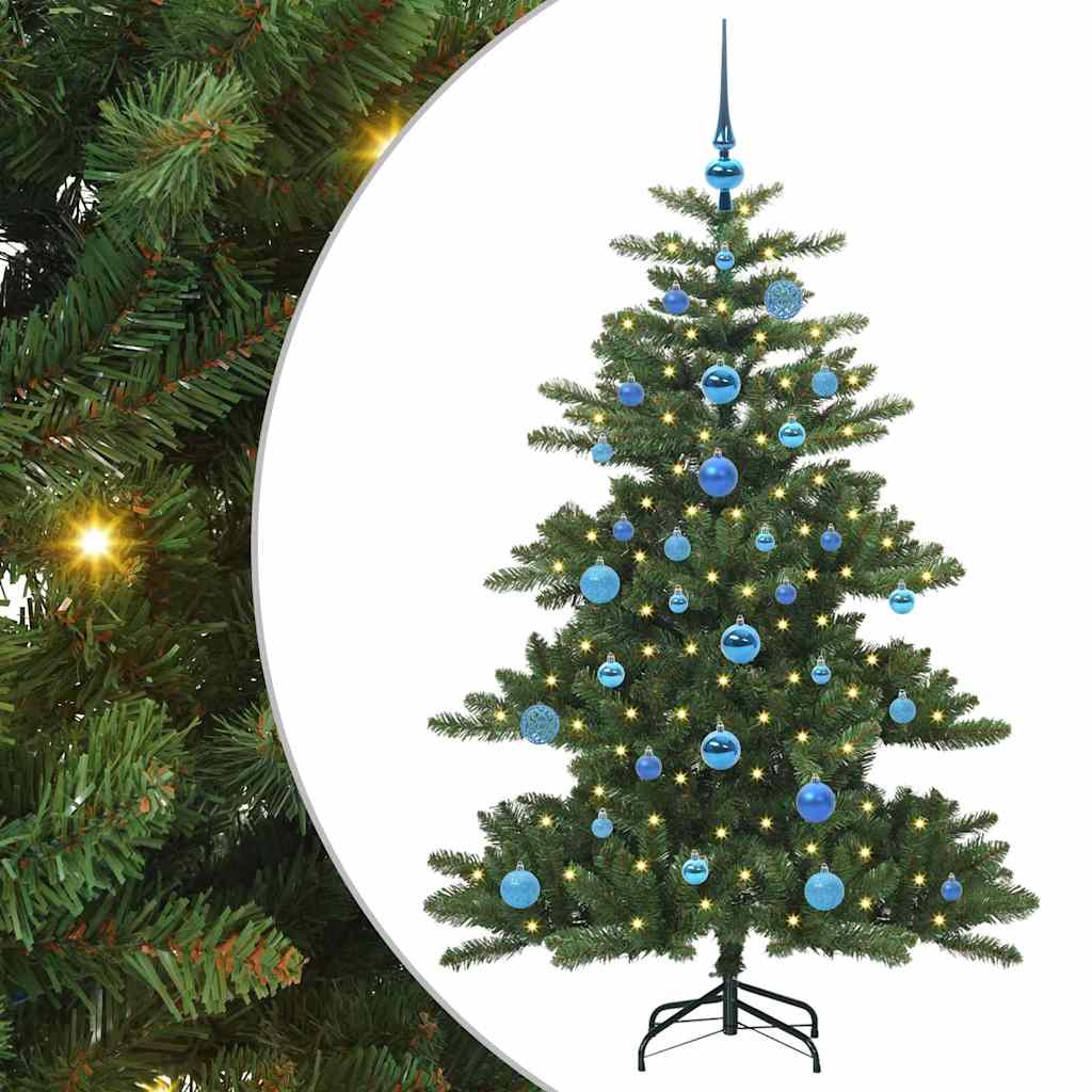 Vidaxx árbol de Navidad artificial plegable verde 150 cm PVC y acero