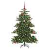 Vidaxl kunstmatige inklapbare kerstboom groen 150 cm pvc en staal