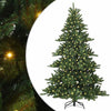Vidaxx albero di Natale artificiale pieghevole verde 180 cm in PVC e acciaio