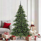 Vidaxx árbol de Navidad artificial plegable verde 180 cm PVC y acero