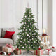 Vidaxl kunstmatige inklapbare kerstboom groen 180 cm pvc en staal