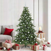 Vidaxx albero di Natale artificiale pieghevole verde 180 cm in PVC e acciaio