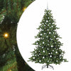 Vidaxx albero di Natale artificiale pieghevole verde 180 cm in PVC e acciaio