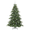 Vidaxx albero di Natale artificiale pieghevole verde 180 cm in PVC e acciaio