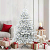 Vidaxx árbol de Navidad artificial plegable blanco 150 cm PVC y acero