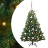 Albero di Natale artificiale Vidaxx con 150 LED con standard verde 120 cm PE e PVC