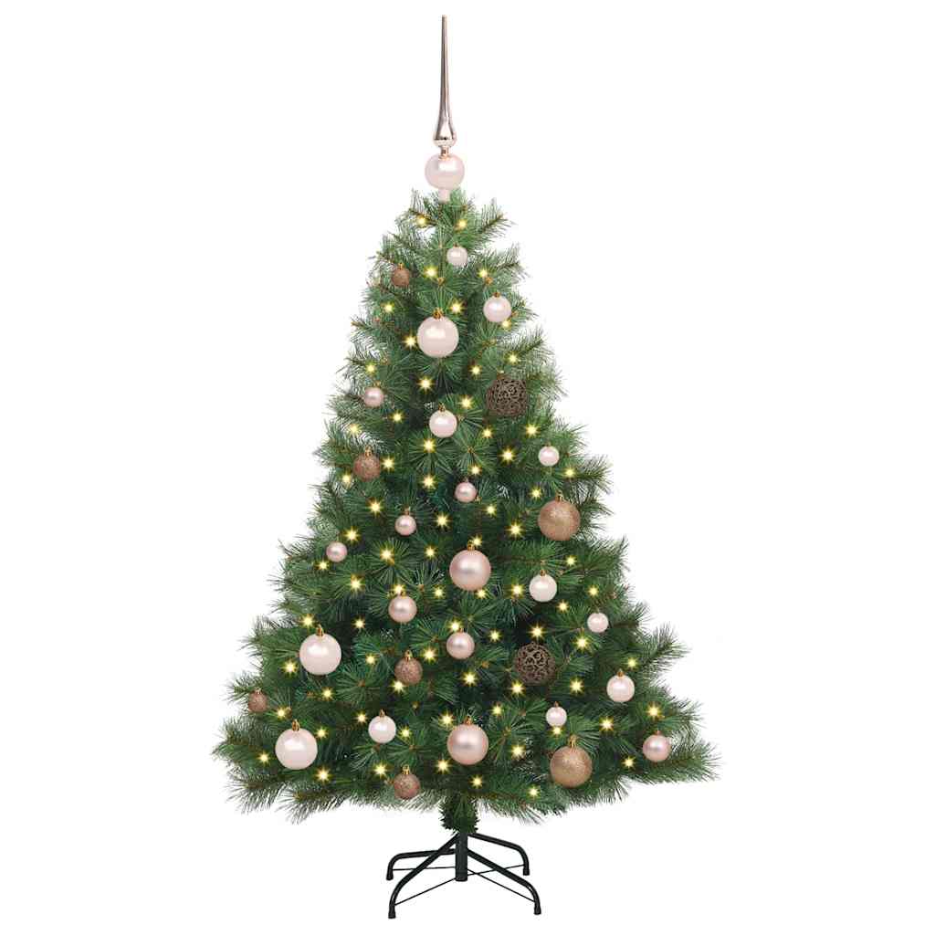 Albero di Natale artificiale Vidaxx con 150 LED con standard verde 120 cm PE e PVC