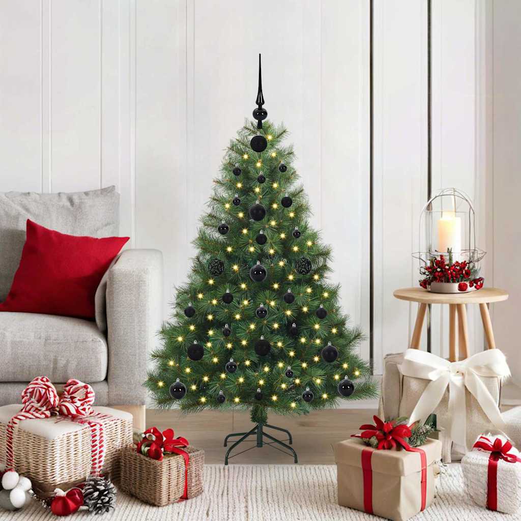 Albero di Natale artificiale Vidaxx con 150 LED con standard verde 120 cm PE e PVC