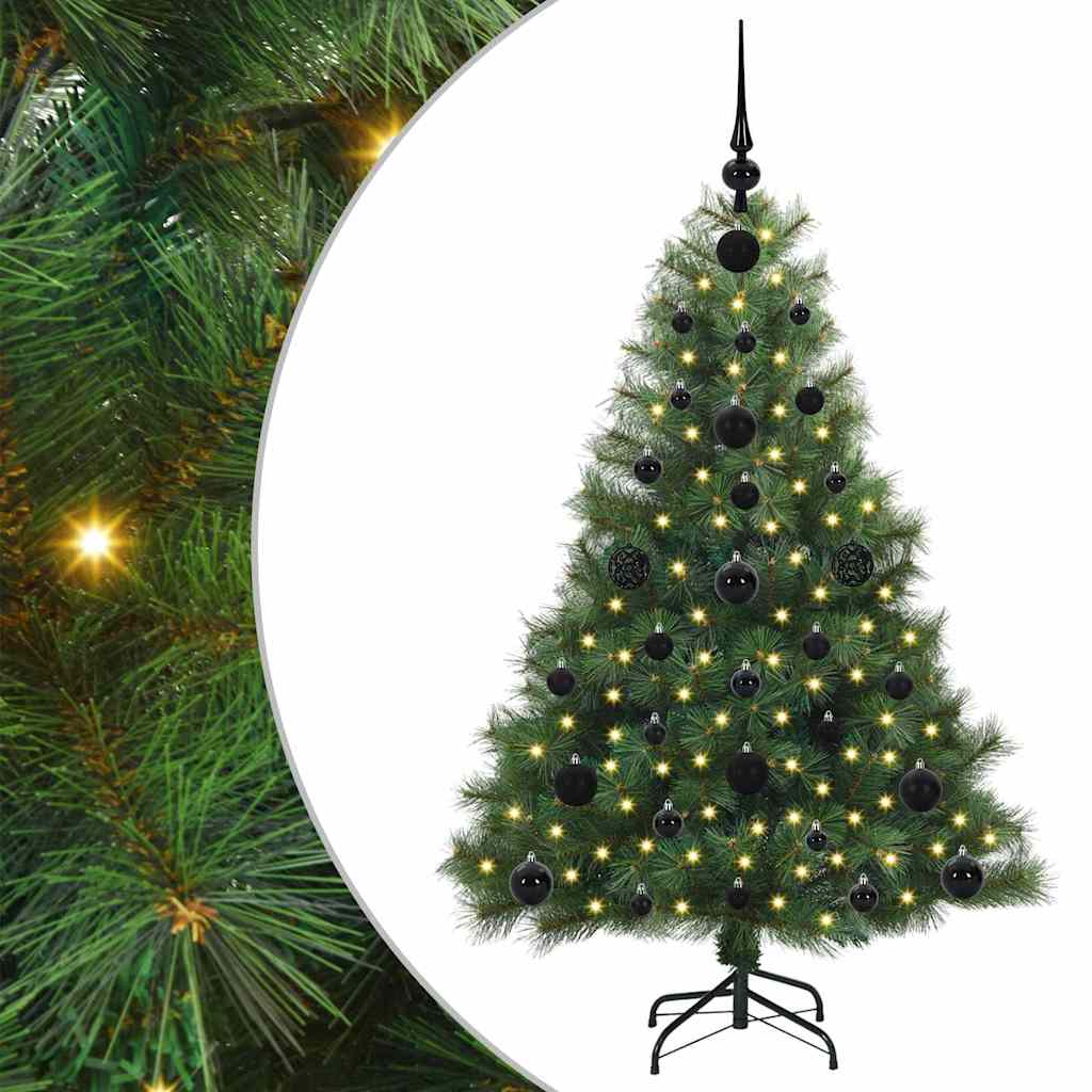 Albero di Natale artificiale Vidaxx con 150 LED con standard verde 120 cm PE e PVC