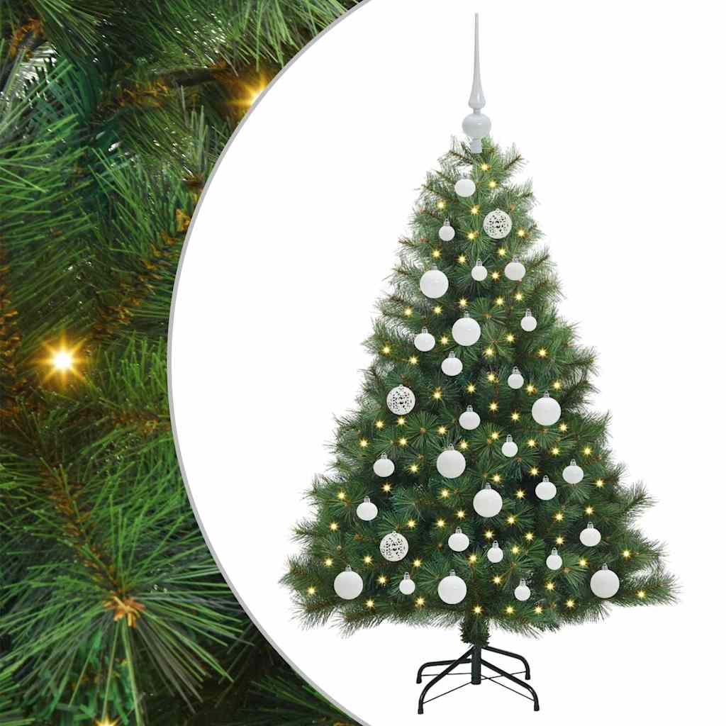 Albero di Natale artificiale Vidaxx con 150 LED con standard verde 120 cm PE e PVC