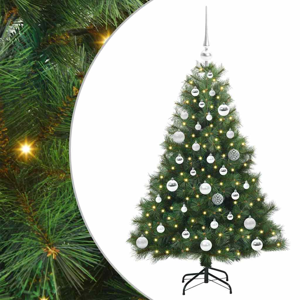 Albero di Natale artificiale Vidaxx con 150 LED con standard verde 120 cm PE e PVC