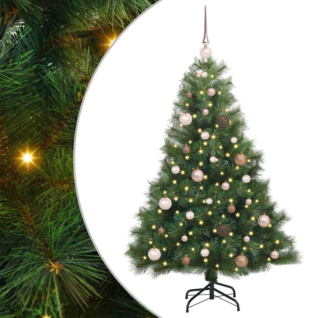 Albero di Natale artificiale Vidaxx con 150 LED con standard verde 150 cm PE e PVC