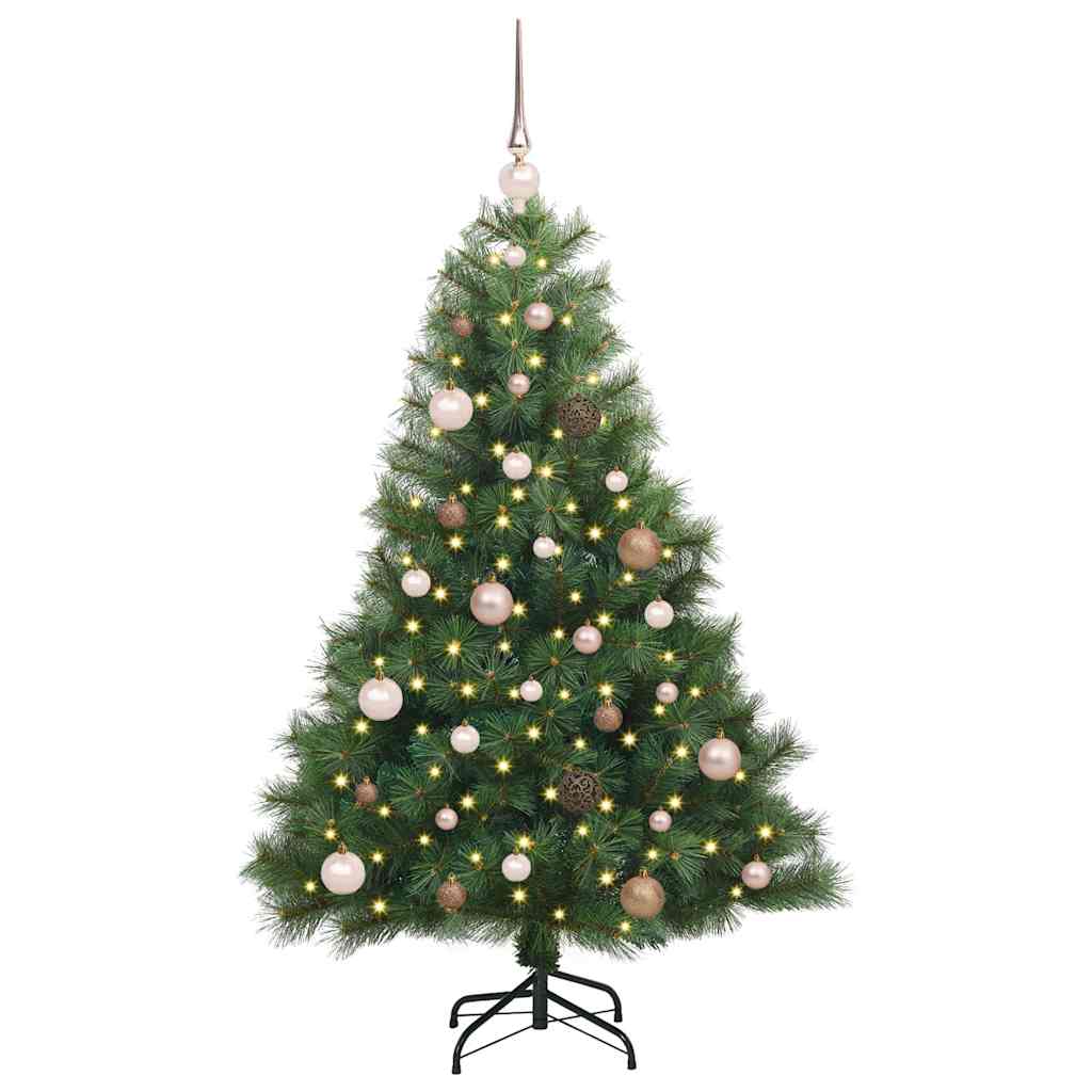 Albero di Natale artificiale Vidaxx con 150 LED con standard verde 150 cm PE e PVC