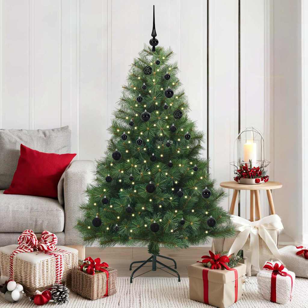 Albero di Natale artificiale Vidaxx con 150 LED con standard verde 150 cm PE e PVC
