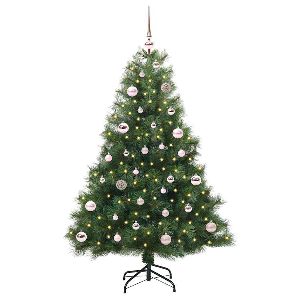 Albero di Natale artificiale Vidaxx con 150 LED con standard verde 150 cm PE e PVC