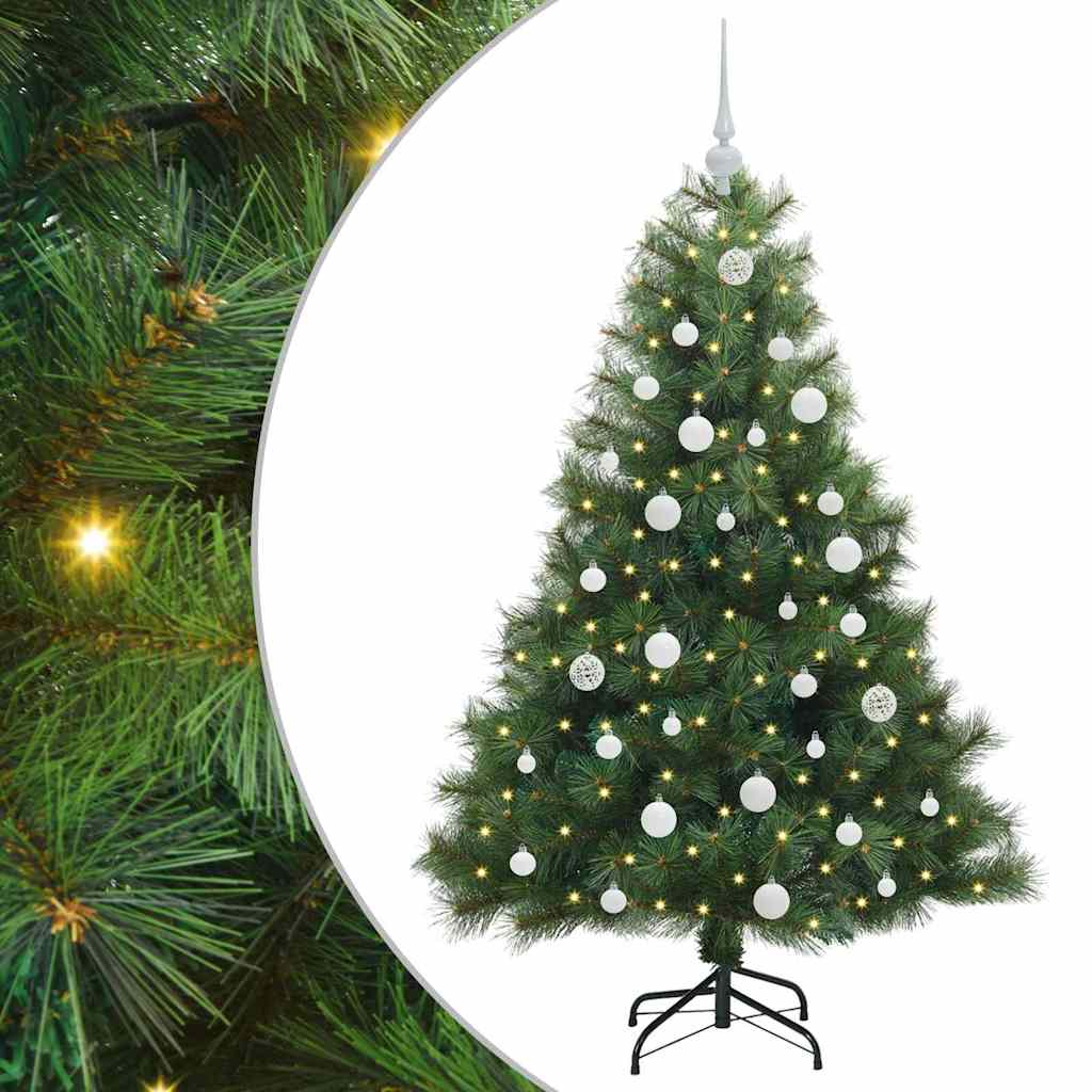 Albero di Natale artificiale Vidaxx con 150 LED con standard verde 150 cm PE e PVC