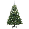 Albero di Natale artificiale Vidaxx con 150 LED con standard verde 150 cm PE e PVC