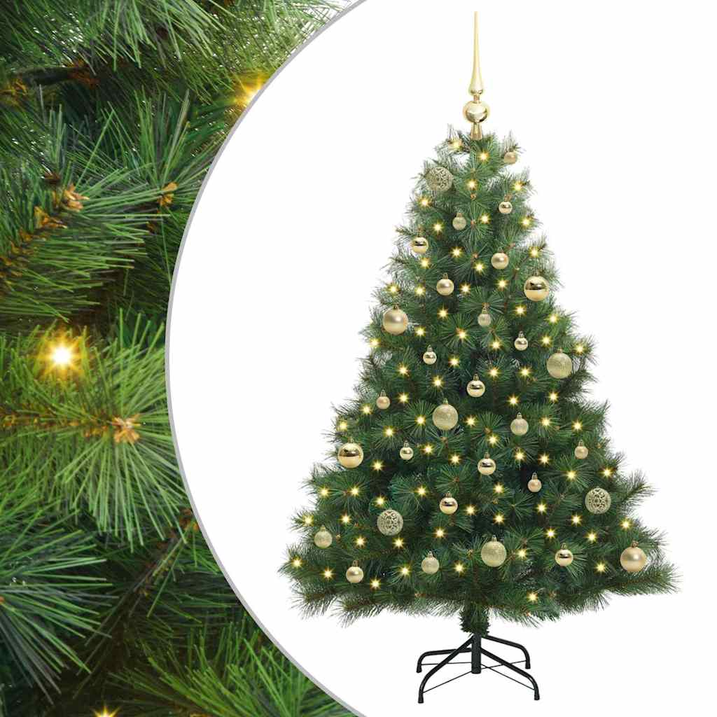 Albero di Natale artificiale Vidaxx con 150 LED con standard verde 150 cm PE e PVC