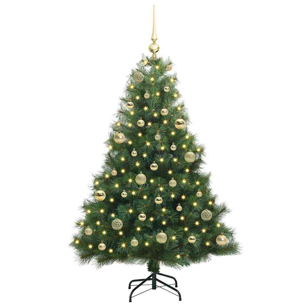 Albero di Natale artificiale Vidaxx con 150 LED con standard verde 150 cm PE e PVC