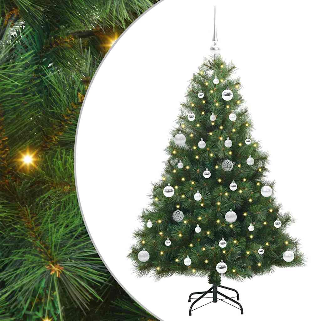 Albero di Natale artificiale Vidaxx con 150 LED con standard verde 150 cm PE e PVC