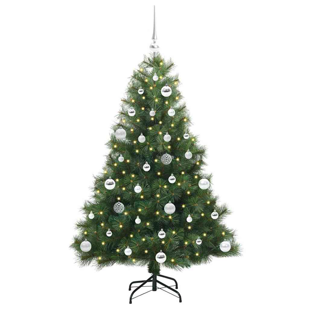 Albero di Natale artificiale Vidaxx con 150 LED con standard verde 150 cm PE e PVC