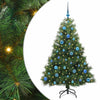 Árbol de Navidad artificial Vidaxx con 150 LED con PE y PVC verde estándar de 150 cm
