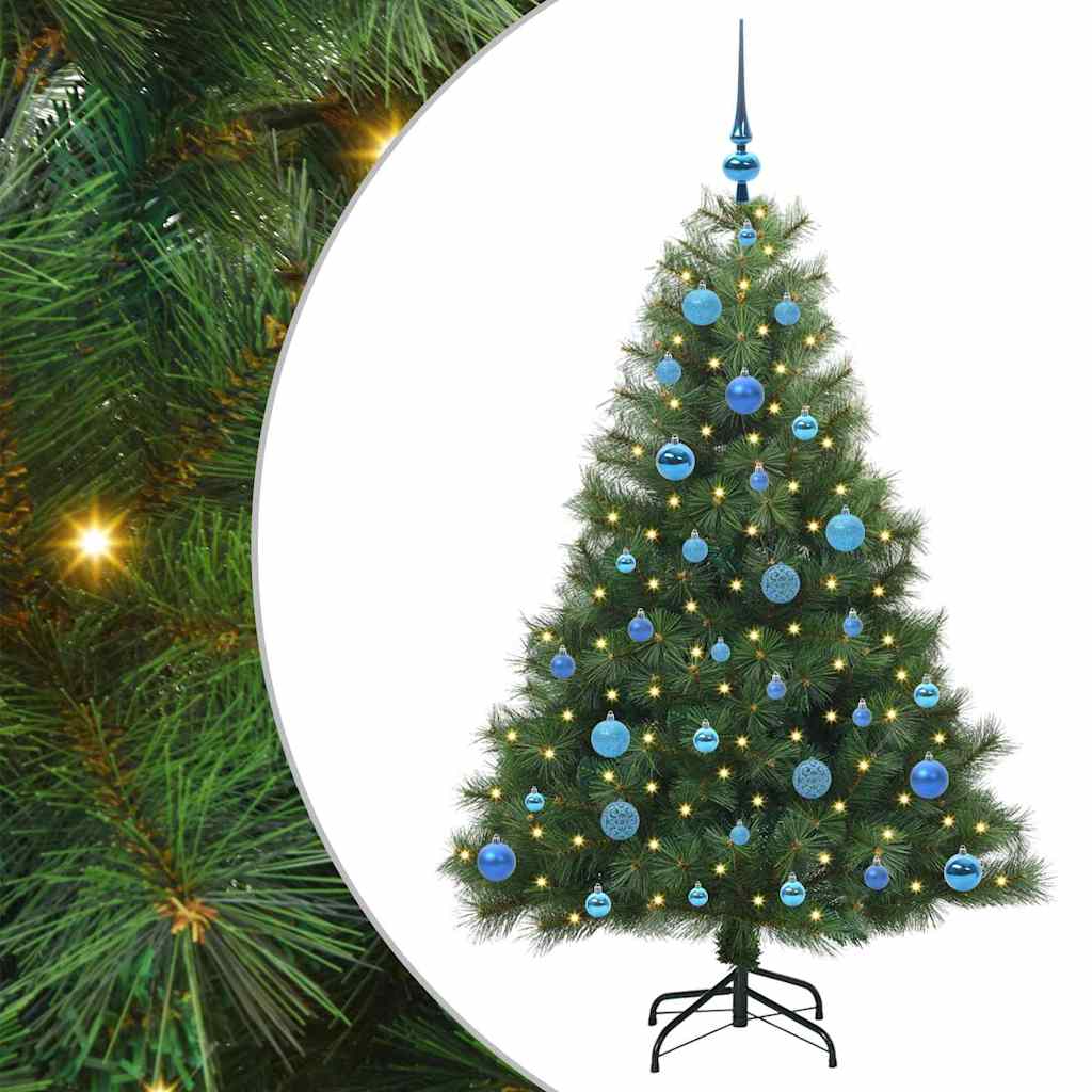Albero di Natale artificiale Vidaxx con 150 LED con standard verde 150 cm PE e PVC