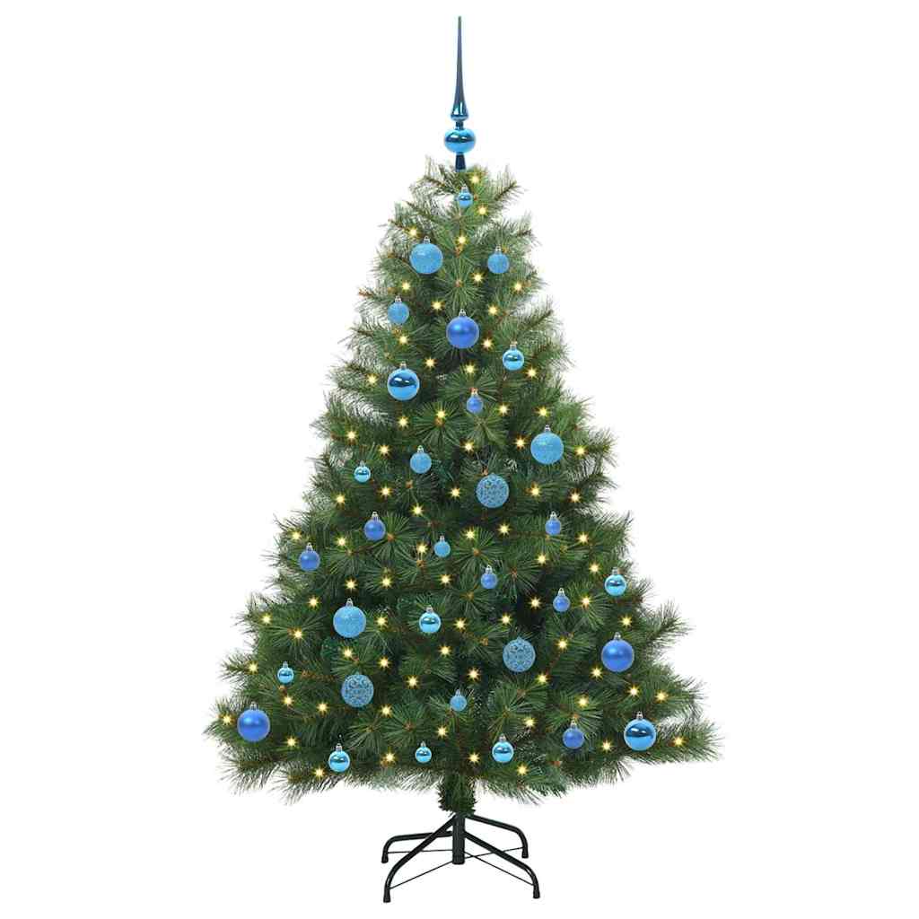 Albero di Natale artificiale Vidaxx con 150 LED con standard verde 150 cm PE e PVC